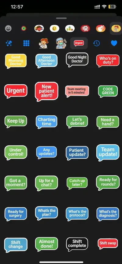 Doctor Stickers - DocTalk — screenshot 3
